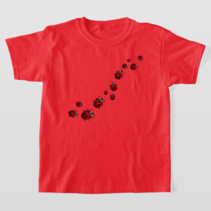 Kinderen Lieveheersbeestje Kunst T-shirts Lievehee