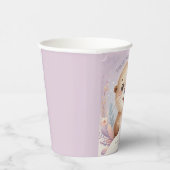 Kinderen Lila Zee Otter Leuk Verjaardagsfeest Papieren Bekers (Rechts)