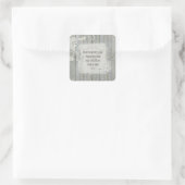 Kinderen lopen in waarheid - 3 John 1:4 Vierkante Sticker (Tas)