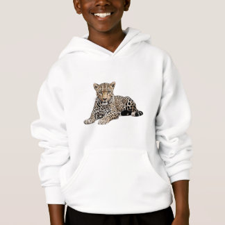 kinderen luipaard hoodie 