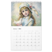 Kinderen Meisjes Paasduif 2025 Kalender (Jan 2026)