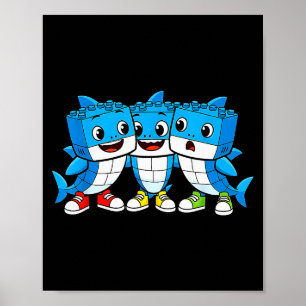 Kinderen Meme Grappig Italiaans Brainrot Kinderen Poster