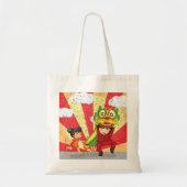 Kinderen met Canvas tas (Voorkant)