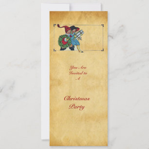 KINDEREN MET CHRISTMASGIFTEN - KAART