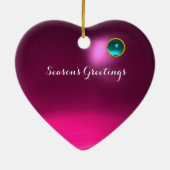 KINDEREN MET SNOWMAN KERAMISCH ORNAMENT (Achterkant)