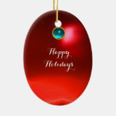 KINDEREN MET SNOWMAN KERAMISCH ORNAMENT (Achterkant)