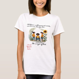 Kinderen met speciale behoeften T-shirt
