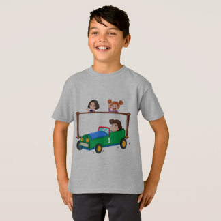 Kinderen met T-shirt