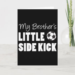 Kinderen Mijn broers kleine zijsprong Voetbal Jong Kaart