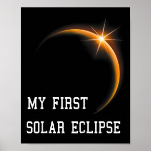 Kinderen Mijn Eerste Zonneverduistering Jongens Me Poster
