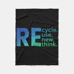 Kinderen Milieuactivisme - Recycleer Hergebruik Ve Fleece Deken