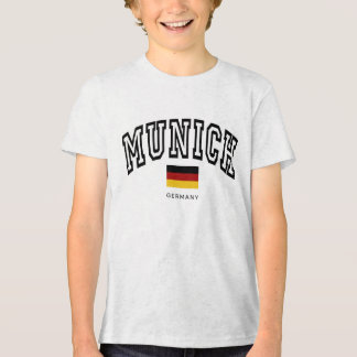 Kinderen München Duitsland Vintage Varsity Tri-Blend Shirt