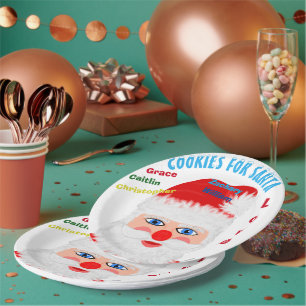 Kinderen Namen Koekjes voor Sinterklaas Papieren Bordje