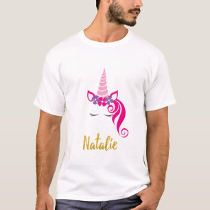 Kinderen Natalie Unicorn T-shirt Meisjes Gepersona