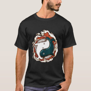 Kinderen op de schaal van Orca Yin en Yang Animal T-shirt