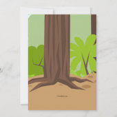 Kinderen op een hoogwerkoefening kaart (Achterkant)