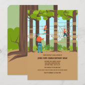 Kinderen op een hoogwerkoefening kaart (Voorkant / Achterkant)