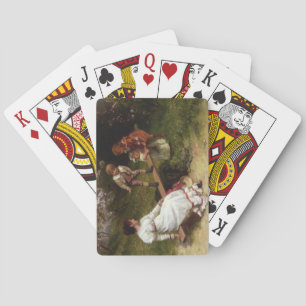 Kinderen op een Wip (door Frederick Morgan) Pokerkaarten