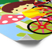 Kinderen op fietsen poster (Hoek)
