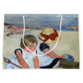 Kinderen op het strand, Cassatt Groot Cadeauzakje (Voorkant)