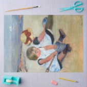 Kinderen op het strand, Cassatt Tissuepapier (Craft)