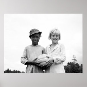 Kinderen op Hill House, Mississippi - 1936 Poster