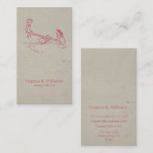  kinderen op speelplaats visitekaartje (Voorkant / Achterkant)