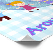 Kinderen over de hele wereld glimlachen poster (Hoek)