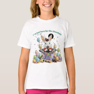 Kinderen Paashaas in toverhoed T-shirt