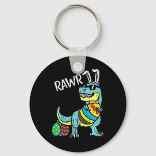 Kinderen Pasen Trex Konijn Rawr Peuter Jongens Pas Sleutelhanger