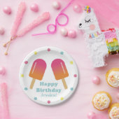 Kinderen Pastel Ice Pop Verjaardag Party Bord (Feest)