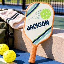 Kinderen Pickleball Aangepaste Naam Nummer & Bijna