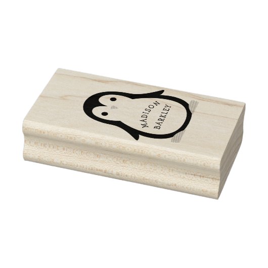 Kinderen Pinguïn Cute Rubberstempel (Stempel)