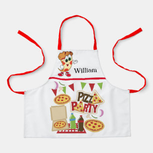 Kinderen Pizza Feestje Schort