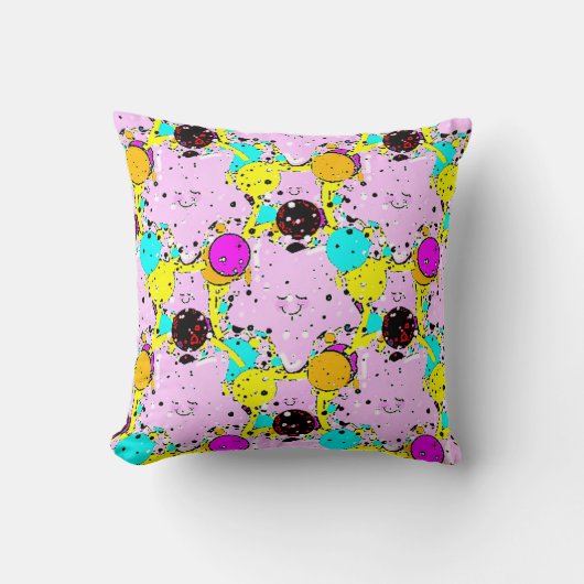 kinderen pop art kussen (Voorkant)