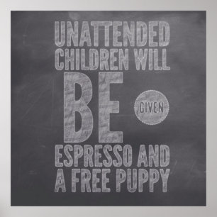 Kinderen Pub Chalk-Collectie, onbeheerd door M.A. Poster