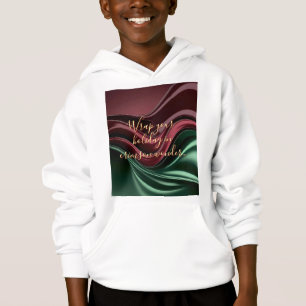 Kinderen pullover hoodie in stijlvolle grafische a