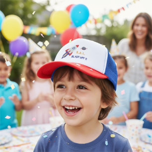 Kinderen Raket Trucker Hoed – Ruimte Fun Pet
