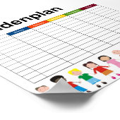 Kinderen / Rooster Poster (Hoek)