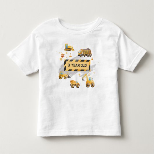 Kinderen Schattige Bouwjaar Kinder Shirts (Voorkant)