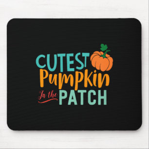 Kinderen Schattigee pompoen in de patch Fun Herfst Muismat