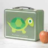 Kinderen Schattigee Schildpad Terug naar School Me (In situ)