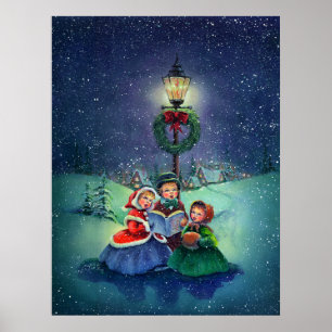 KINDEREN SPELEN DOOR SHARON SHARPE POSTER