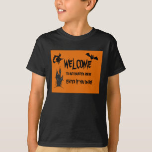 Kinderen spookhuis Halloween T-shirt: Spooky Fun T-shirt