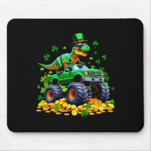 Kinderen St. Patrick's Day 2026 - Dinosaurus Rijde Muismat