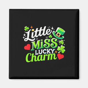Kinderen St. Patrick's Day Meisjes Peuter Klaver H Magneet