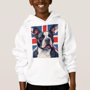 Kinderen Staffordshire Bull Terrier Union Jack Hoo