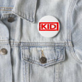 Kinderen stempel ronde button 5,7 cm (In situ)