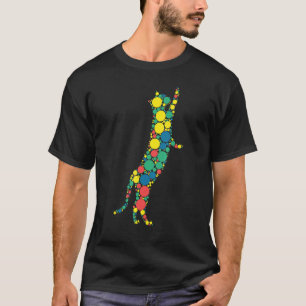 Kinderen Stippen Dag Kat Internationale Stippen Da T-shirt