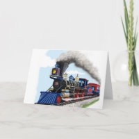 kinderen stoomtrein kaart